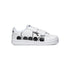 Sneakers bianche con maxi logo laterale Diadora Game P Bolder PS, Brand, SKU s344000042, Immagine 0